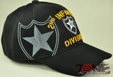NEW! US ARMY 2ND INFANTRY DIVISION CAP HAT BLACK