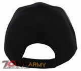NEW! US ARMY SHADOW ROUND CAP HAT BLACK
