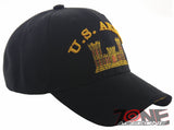 NEW! US ARMY COMBAT ENGINEER CAP HAT BLACK