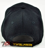 NEW! US ARMY SPECIAL FORCES S1 CAP HAT BLACK