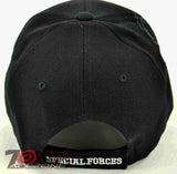 US ARMY SPECIAL FORCES ONE SHOT ONE KILL CAP HAT BLACK