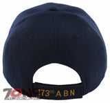 NEW! US ARMY PARATROOPER BRIGADE 173RD AIRBORNE NAVY BALL CAP HAT