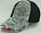 NEW! DIGITAL CAMO US ARMY CAP HAT BLACK N1
