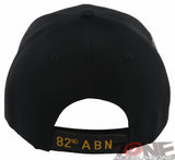 NEW! US ARMY PARATROOPER 82ND AIRBORNE DIVISION ABN SHADOW CAP HAT BLACK