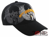 NEW! US ARMY 101ST AIRBORNE DIVISION EAGLES WINGS ABN CAP HAT BLACK