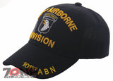 NEW! US ARMY 101ST ABN AIRBORNE DIVISION EAGLES CAP HAT BLACK