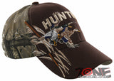 NEW! DUCK OUTDOOR HUNTING HUNTER SIDE HUNT BALL CAP HAT BROWN
