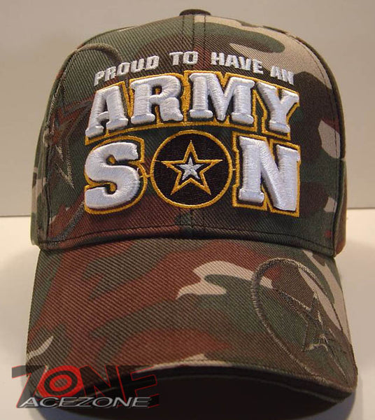 WHOLESALE NEW! US ARMY SON CAP HAT GREEN CAMO