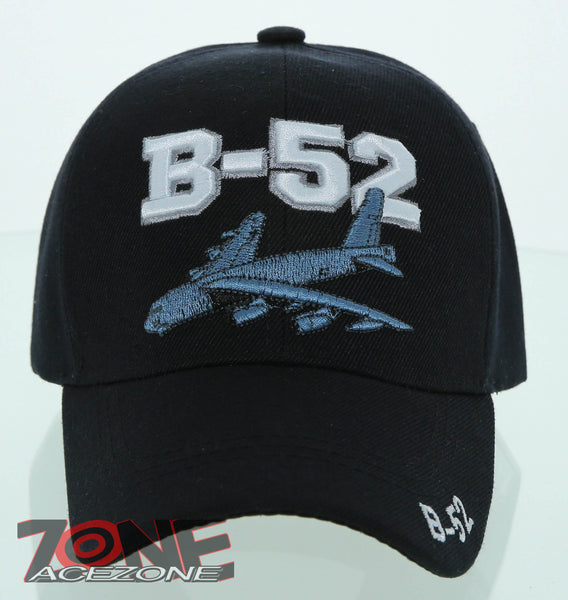 NEW! US AIR FORCE B-52 STRATOFORTRESS CAP HAT BLACK