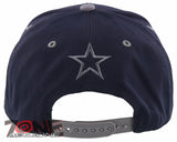 NEW! FLAT BILL DALLAS TEXAS STAR SNAPBACK CAP HAT NAVY