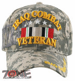 NEW! IRAQ COMBAT VETERAN BALL CAP HAT CAMO