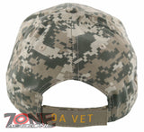 NEW! OEF AFGHANISTAN VETERAN BALL CAP HAT CAMO
