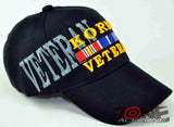 NEW! KOREA VETERAN MILITARY BLACK CAP HAT N2