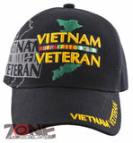 NEW! VIETNAM VETERAN MAP SHADOW BALL CAP HAT