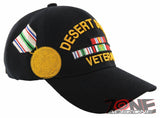 DESERT STORM VETERAN ODS VET GOLD MEDAL BALL CAP HAT