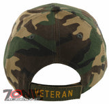 NEW! PURPLE HEART COMBAT WOUNDED MILITARY VIETNAM VETERAN BALL CAP HAT CAMO