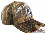 NEW! COME AND TAKE IT SKULL SNAKE BALL CAP HAT CAMO