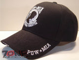 WHOLESALE NEW! POW MIA MILITARY CAP HAT BK EMB. WHITE