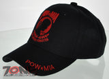 NEW! POW MIA MILITARY CAP HAT N1 BK EMB. RED