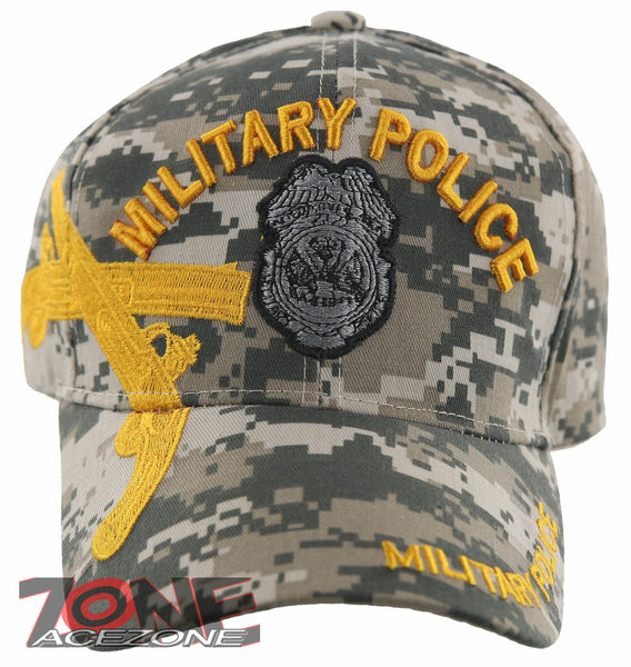 NEW! MILITARY POLICE BALL CAP HAT ACU CAMO