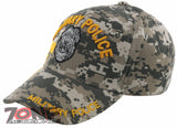 NEW! MILITARY POLICE BALL CAP HAT ACU CAMO