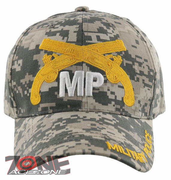 NEW! MILITARY POLICE MP BALL CAP HAT ACU CAMO