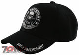 NEW! 2ND AMENDMENT HOMELAND SECURITY RIGHT TO BARE ARMS CAP HAT BLACK