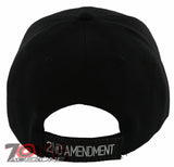 NEW! 2ND AMENDMENT HOMELAND SECURITY RIGHT TO BARE ARMS CAP HAT BLACK