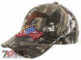 NEW! EAGLE USA FLAG NEW BALL CAP HAT CAMO