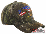 NEW! EAGLE USA FLAG BALL CAP HAT CAMO