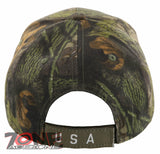 NEW! EAGLE USA FLAG BALL CAP HAT CAMO