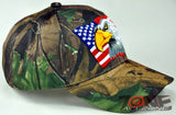 NEW! EAGLE USA FLAG MILITARY CAP HAT N1 CAMO