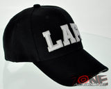 NEW! LAFD LOS ANGELES CITY FIRE DEPT CAP HAT BLACK