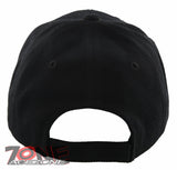 NEW! BOMB SQUAD EMBROIDERED POLICE CAP HAT BLACK