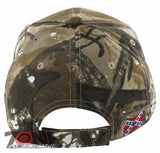 NEW! REBEL PRIDE EAGLE FRAG SIDE BALL CAP HAT CAMO