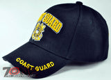 NEW! U.S. COAST GUARD CAP HAT N1 BLACK