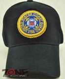 NEW! U.S. COAST GUARD CAP HAT BLACK