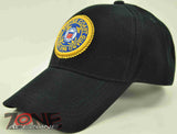 NEW! U.S. COAST GUARD CAP HAT BLACK