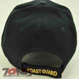 NEW! U.S. COAST GUARD CAP HAT BLACK