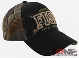 NEW! BORN TO FISH FORCED TO WORK OUTDOOR SPORT FISHING CAP HAT BLACK