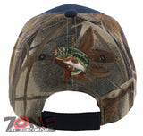 NEW! BORN TO FISH FORCED TO WORK OUTDOOR SPORT FISHING CAP HAT NAVY