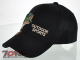 NEW! BIG BASS OUTDOOR SPORT FISHING CAP HAT BLACK