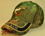 NEW! KISS MY BASS FISHING CAMO CAP HAT