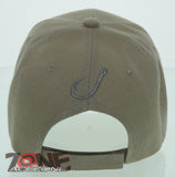NEW! BASS SHUT UP AND FISH FISHING CAP HAT N1 TAN