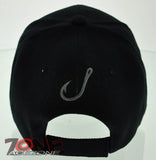 NEW! BASS SHUT UP AND FISH FISHING CAP HAT N2 BLACK