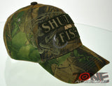 NEW! BASS SHUT UP AND FISH FISHING CAP HAT N2 CAMO