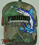 NEW! SWORDFISH FISHING MARINE CAP HAT CAMO