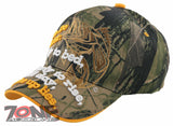 EARLY TO BED EARLY TO RISE FISH ALL DAY MAKE UP LIES FISHING SPORT CAP HAT CAMO