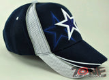 NEW! TEXAS DALLAS STAR BALL CAP HAT SIDE MESH NAVY