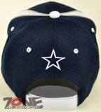 NEW! TEXAS DALLAS STAR BALL CAP HAT SIDE MESH NAVY